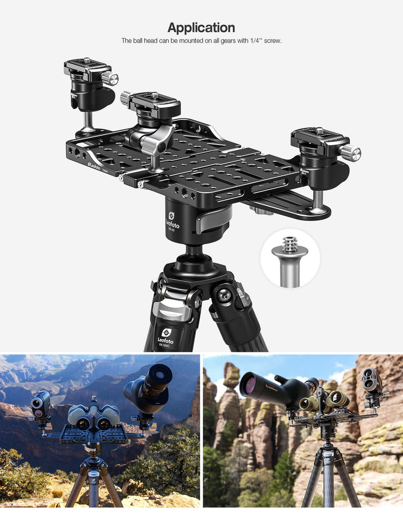 Leofoto MBC-22 Mini Ball Head