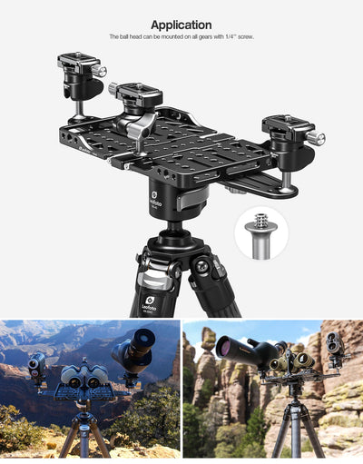 Leofoto MBC-22 Mini Ball Head