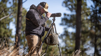 Tripod Bird Box - Coyote Brown