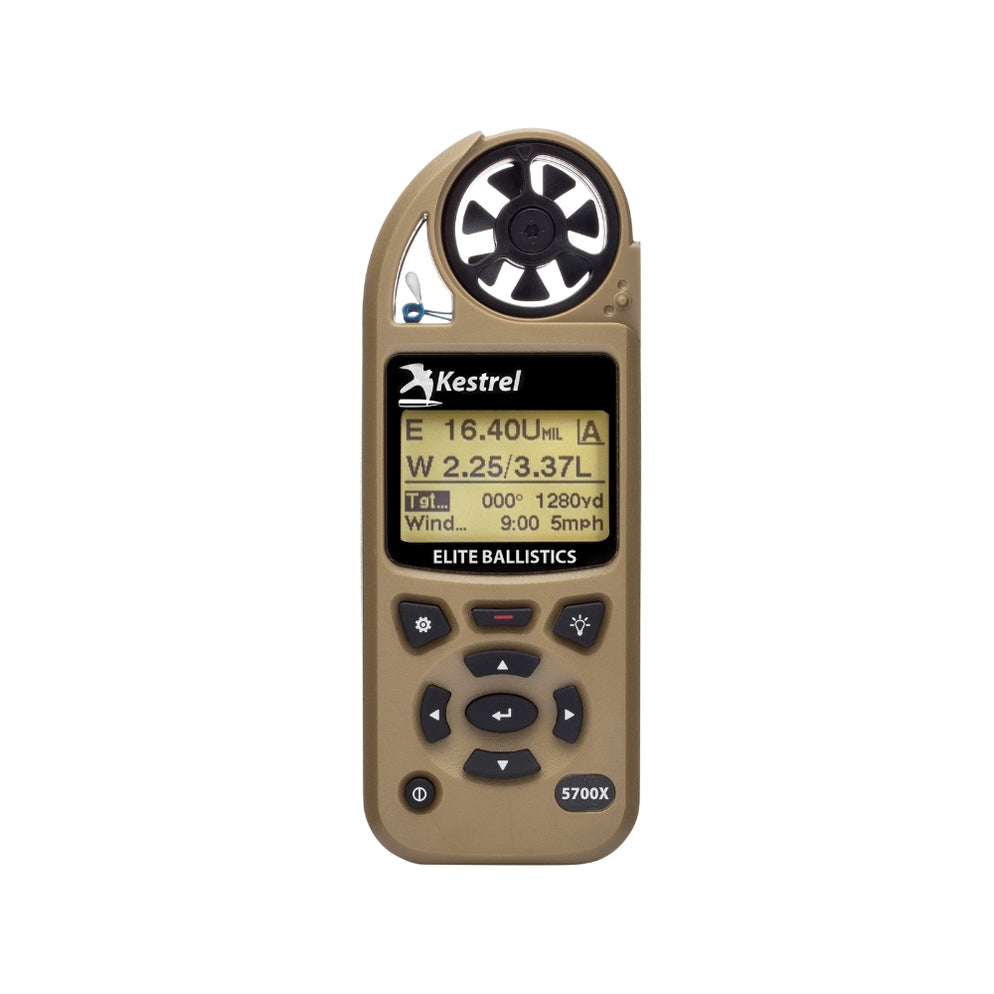 Kestrel 5700X Elite with Applied Ballistics® & LiNK - Tan