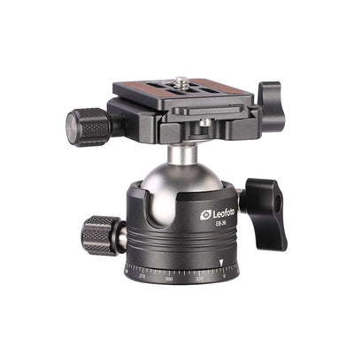 Leofoto EB-36 Ball Head + NP-50S Arca Plate (Perfect for the FDM-05)