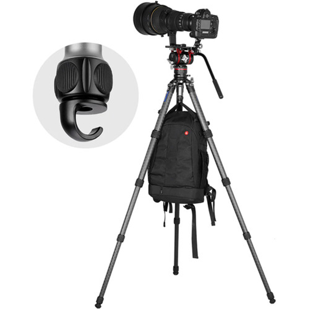 Leofoto YB-75MC Arca-Type Leveling Base with Medium Handle for 75mm Bowl