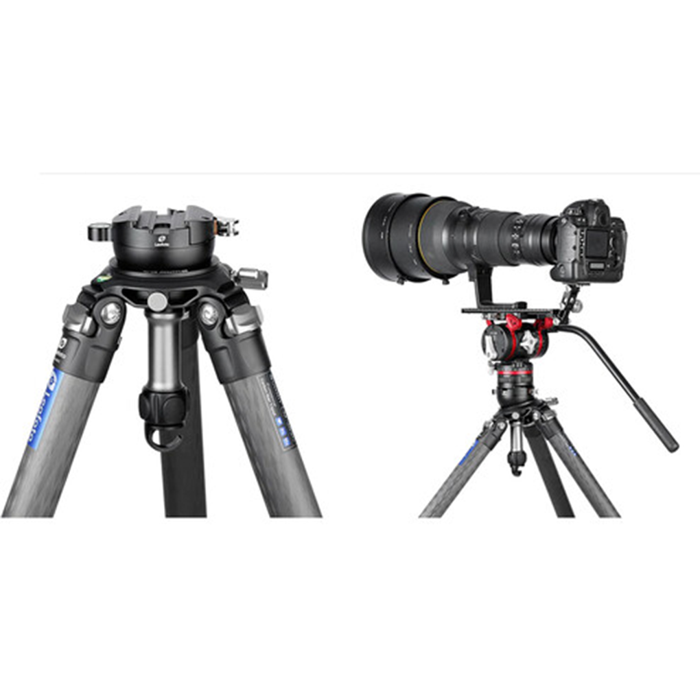 Leofoto YB-75MC Arca-Type Leveling Base with Medium Handle for 75mm Bowl