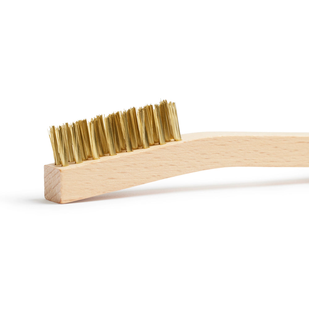 Otter Wax Brass Scrub Brush *** DUE 31/7/26 ***