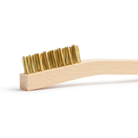 Otter Wax Brass Scrub Brush *** DUE 31/7/26 ***