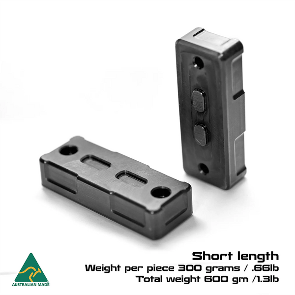 MANAEL Stackable Chassis Weights - Short 600gm – U3R3 Precision